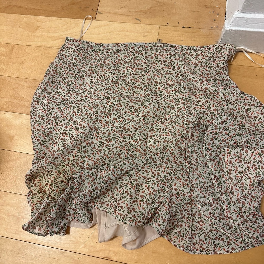 Floral skirt